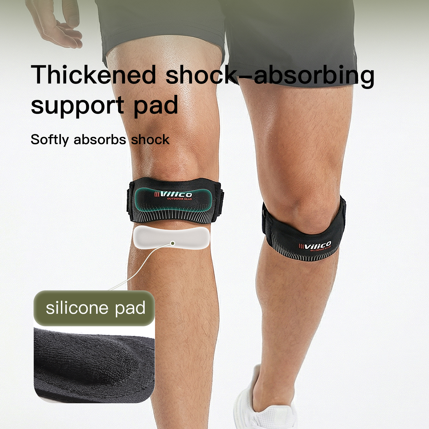 Knee Sleeve Compression - 1PC Copper Knee Brace for Arthritis