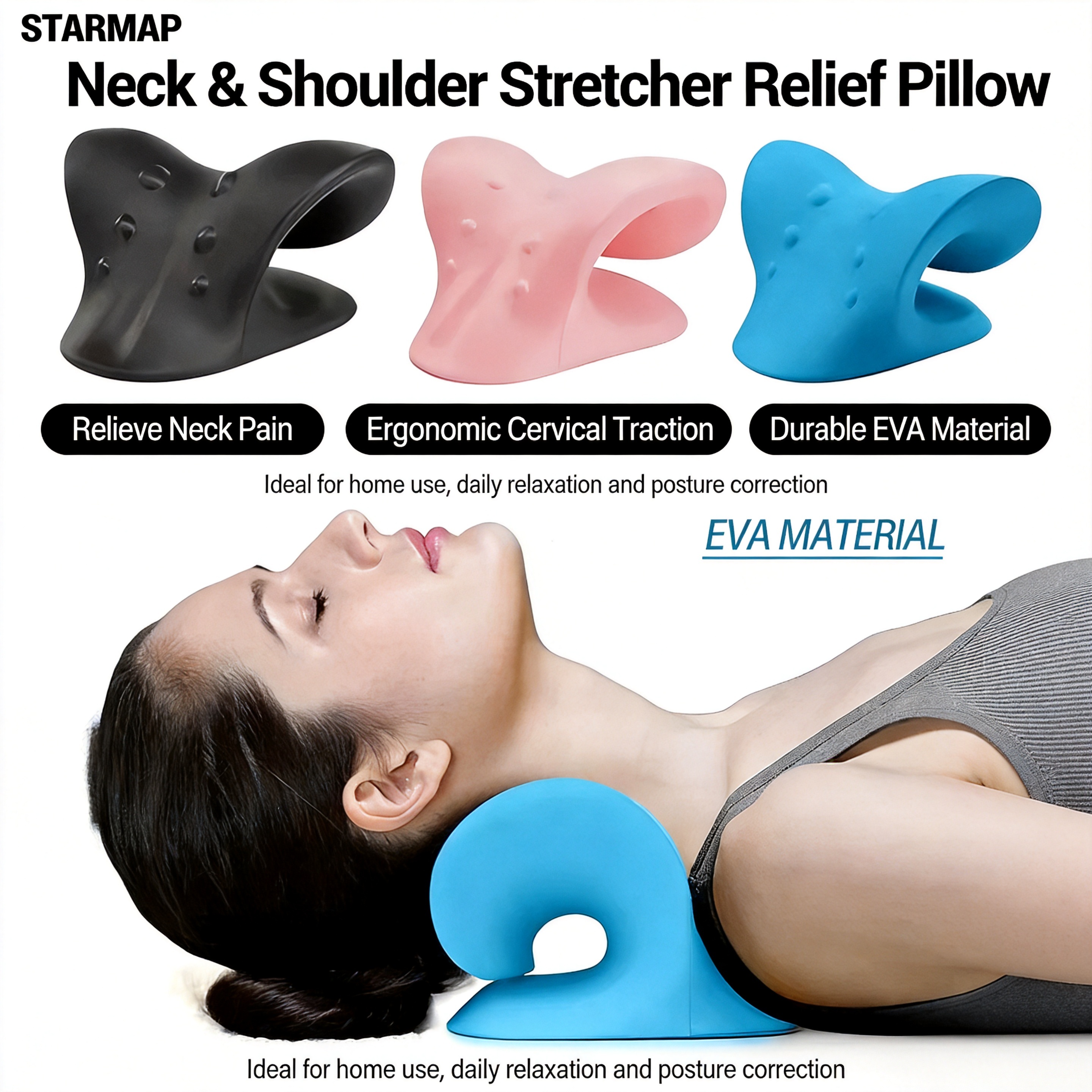 Gymnastics Rings - Neck Shoulder Stretcher Relaxer Cervical Spine