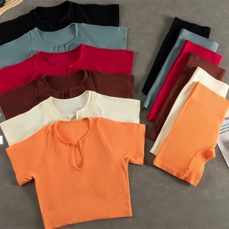 Yoga Fitness Outfit - New set triangle simple underwear a