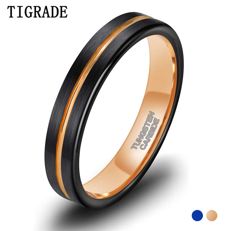 Gymnastics Rings - TIGRADE 4mm Tungsten Ring Wedding Bands