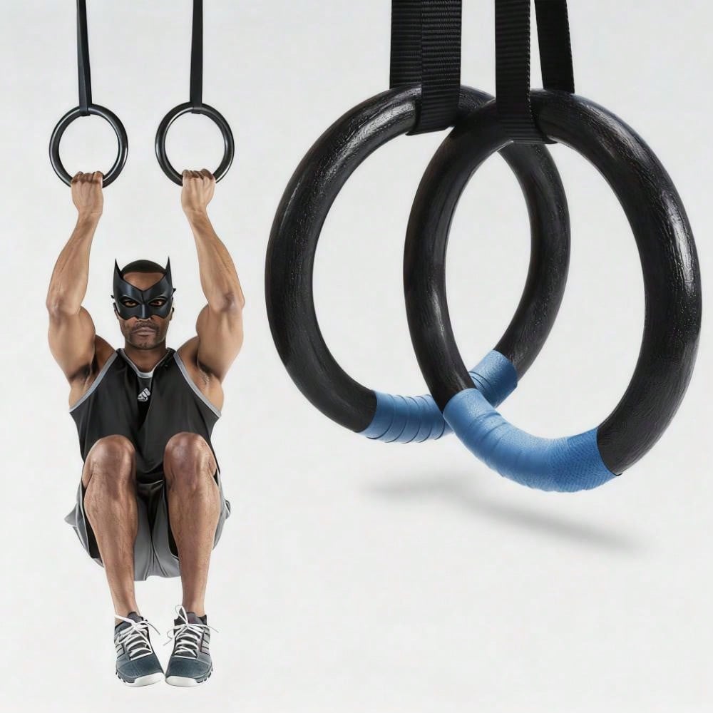 Gymnastics Rings - High load bearing gymnastic rings paired