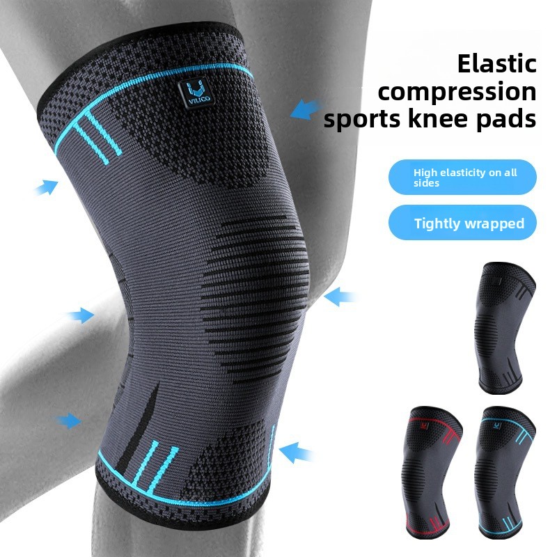 Knee Sleeve Compression - Knee Sleeve Compression Elastic Breathable Non