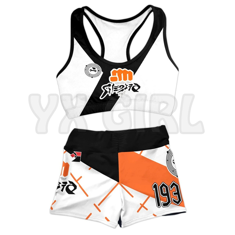Yoga Fitness Outfit - Fighting Uniform 3D Printed Active Wear