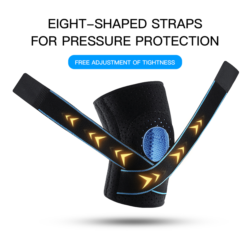 Knee Sleeve Compression - 1Pcs Compression Knee Brace for Meniscus
