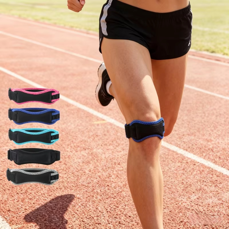 Knee Sleeve Compression - Knee Patellar Tendon Knee Support Strap