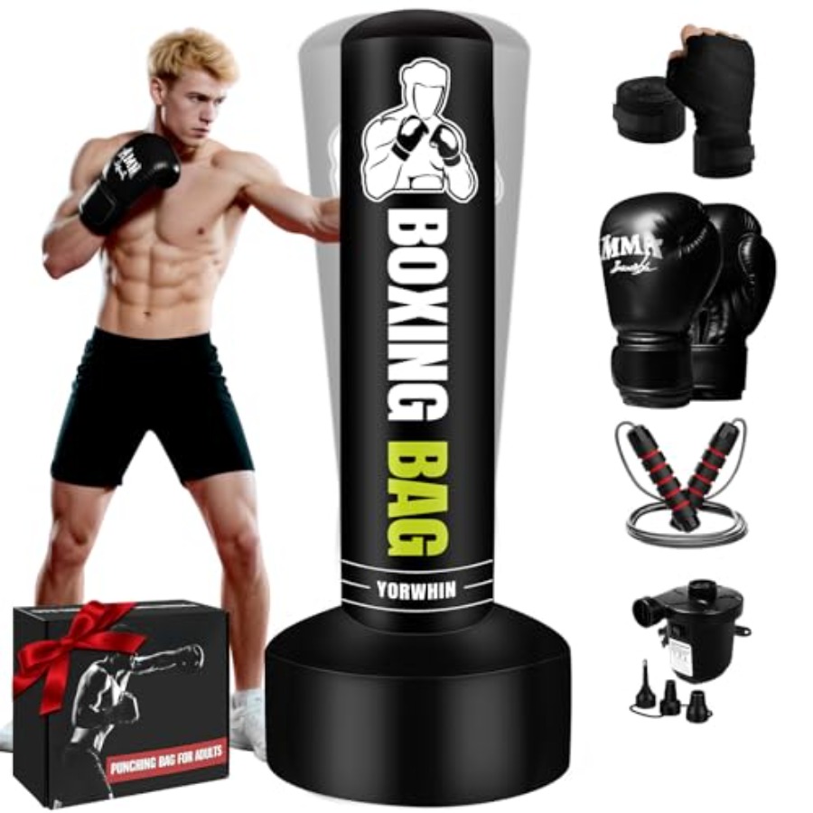Jump Rope - Freestanding Punching Bag for Adults Teens