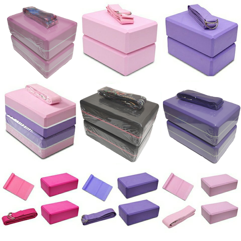 2 PCS EVA Yoga Block 1PCS Yoga - Yoga Fitness Health のレビューと価格
