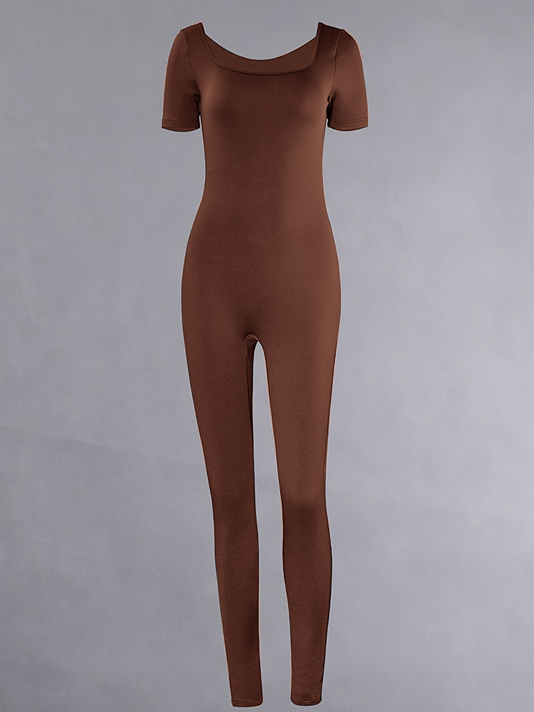 2024 Summer New Women's Round  - Yoga Fitness Jumpsuit のレビューと価格