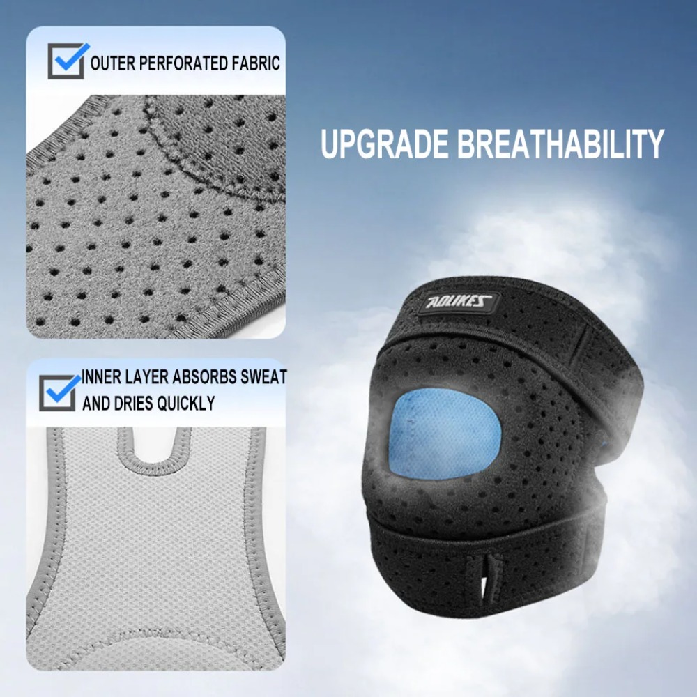 New 1PCS Patella Knee Brace Co - Knee Sleeve Compression のレビューと価格