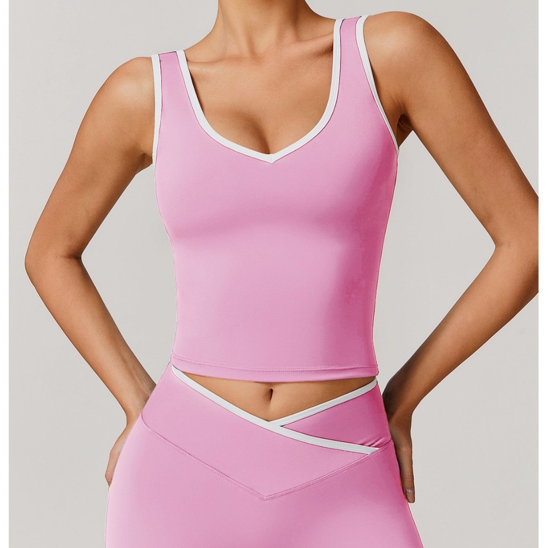 Cross Back High Waist Yoga Set - Yoga Fitness Health のレビューと価格