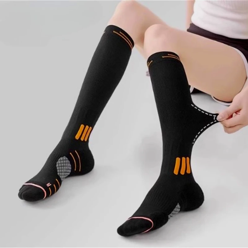 4/2pcs Socks Long Tube Socks P - Yoga Fitness Youtube のレビューと価格