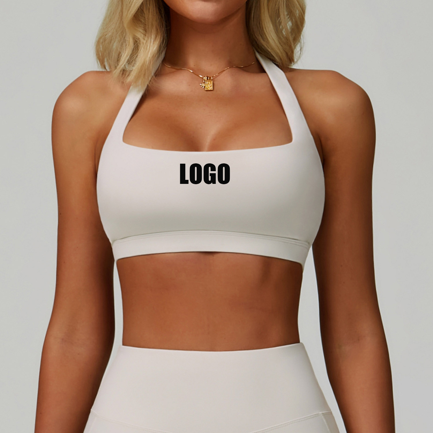 Custom LOGO Women's Summer Nec - Yoga Fitness Logo のレビューと価格