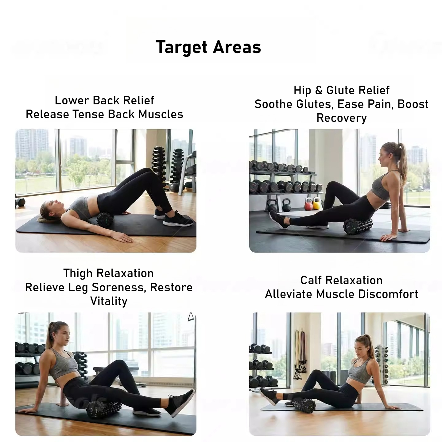 Electric Foam Roller Professio - Yoga Fitness Massage のレビューと価格