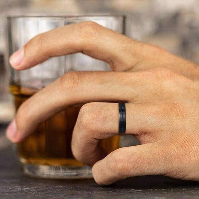 TIGRADE 4mm Tungsten Ring Wedd - Gymnastics Rings のレビューと価格