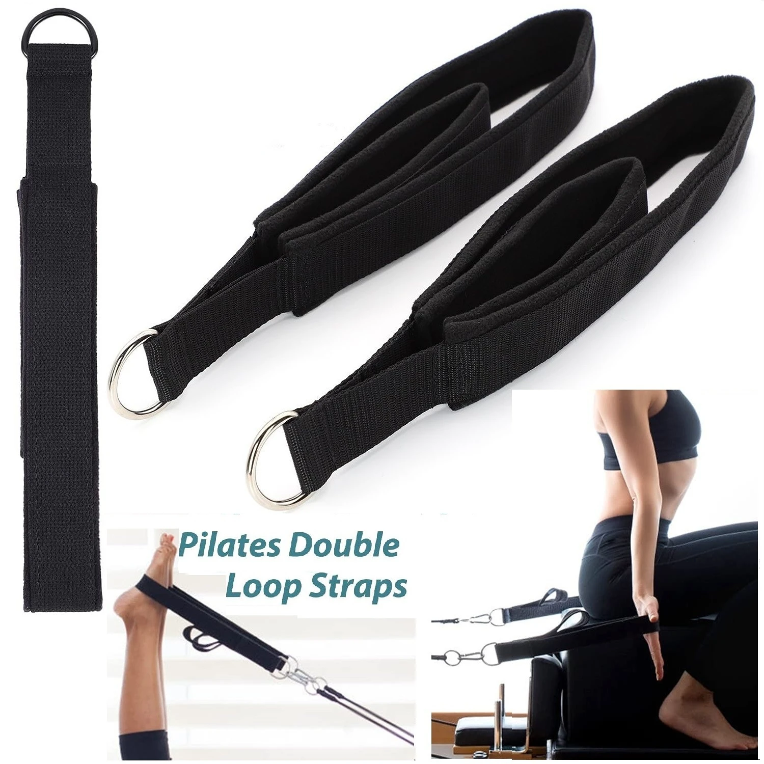 Double Ring Elastic Yoga Pilat - Gymnastics Rings のレビューと価格