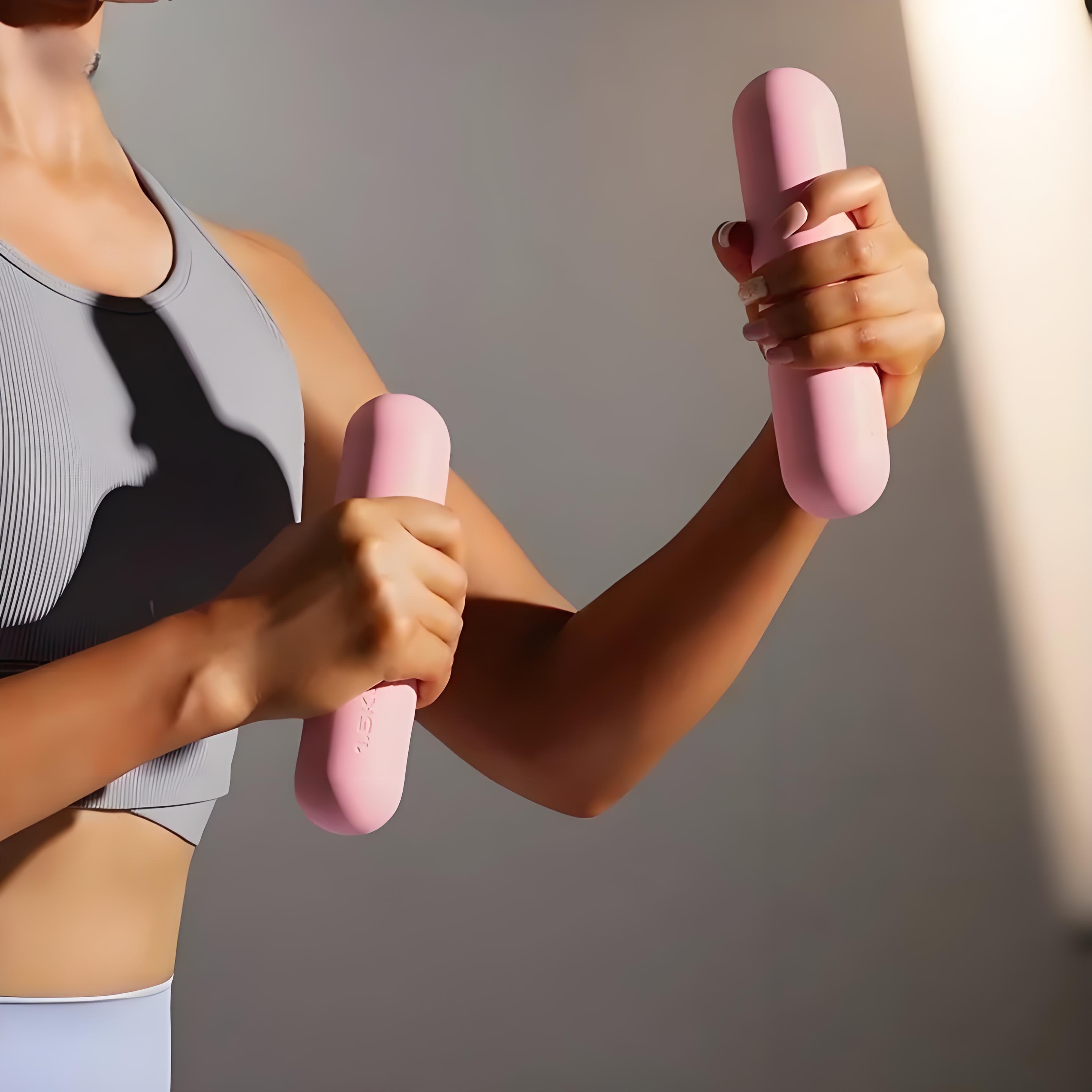 Barbell Bar Beam Silicone Dumb - Yoga Fitness Bar のレビューと価格