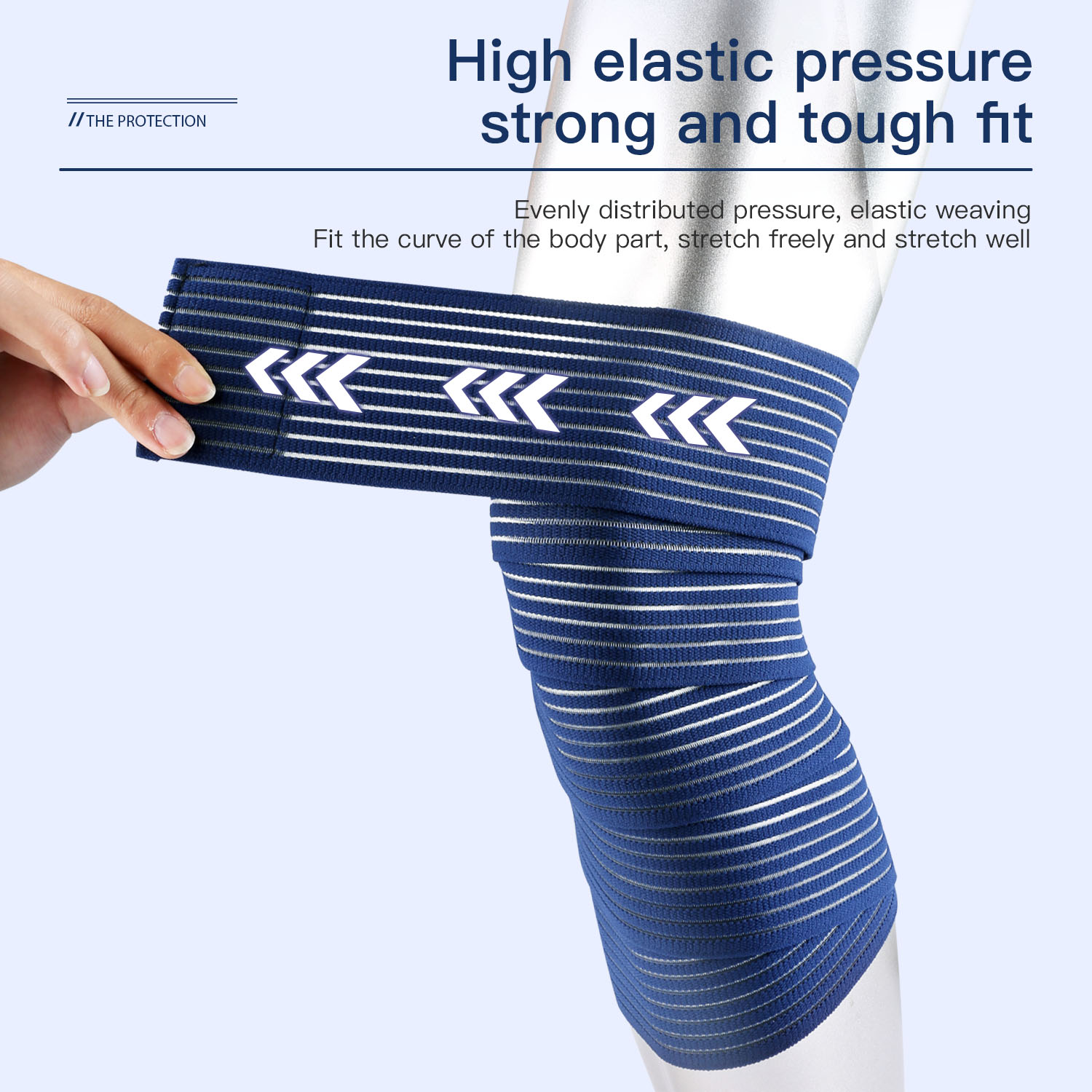 1 PC Tape Compression Bandage  - Knee Sleeve Compression のレビューと価格