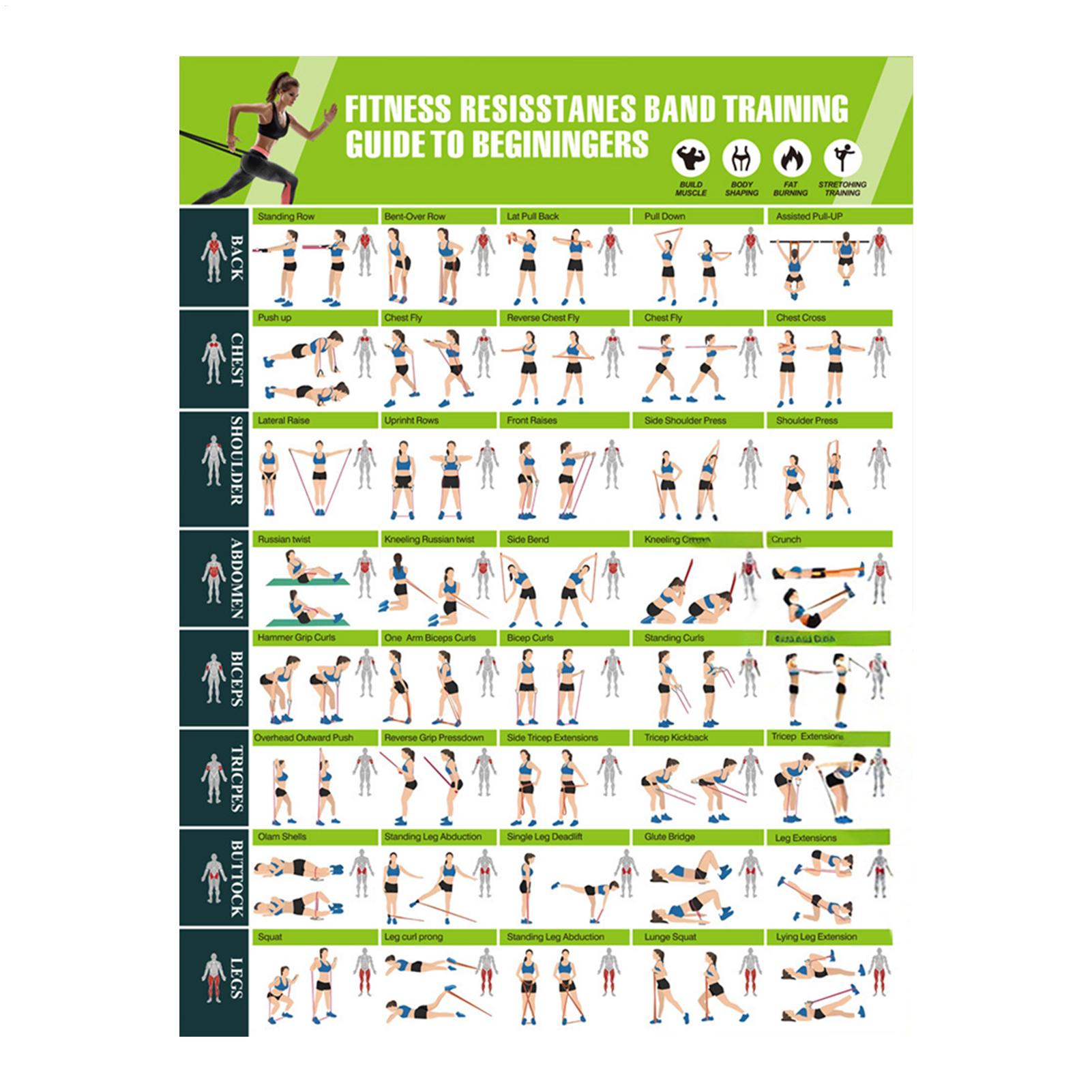 Fitness Chart  Yoga Pose Chart - Yoga Fitness Health のレビューと価格