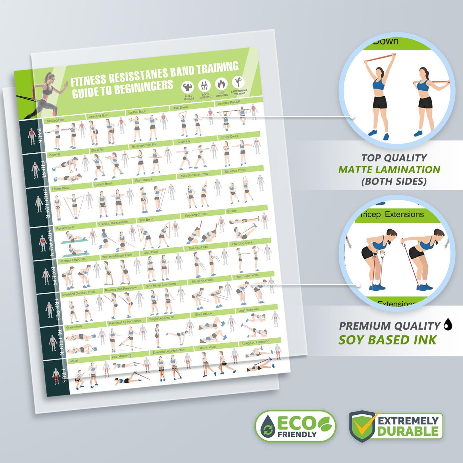 Fitness Chart  Yoga Pose Chart - Yoga Fitness Health のレビューと価格