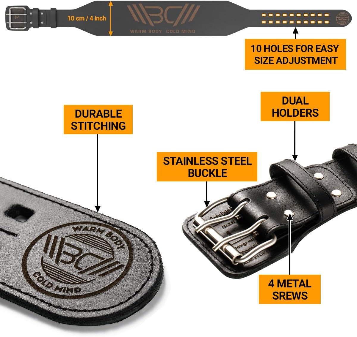 Leather Weight Lifting Belt fo - Weight Lifting Belt のレビューと価格