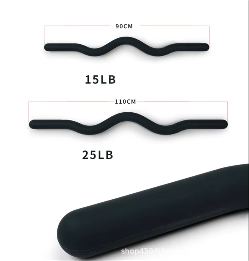 15LB Soft Toning Barbell, Non- - Yoga Fitness Bar のレビューと価格
