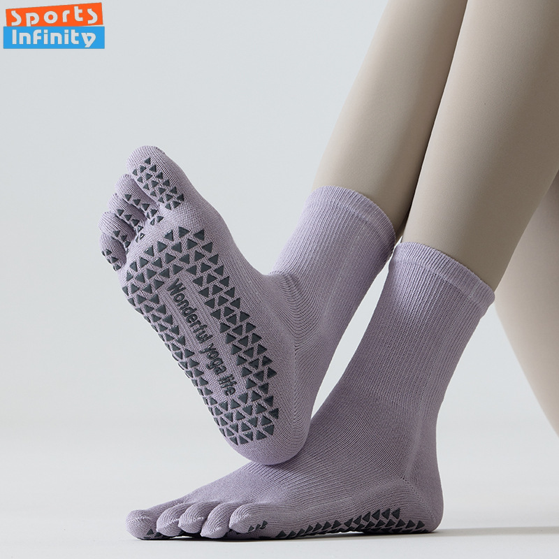 Fashion Five Finger Split Toe  - Yoga Fitness Youtube のレビューと価格