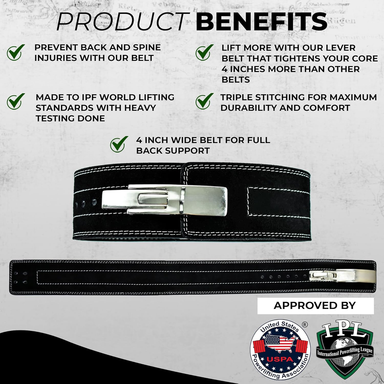 Leather Weight Lifting Belt fo - Weight Lifting Belt のレビューと価格