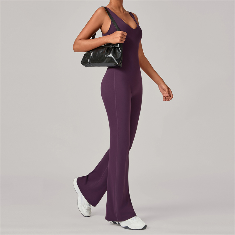 TRY TO BN Sports Flare Jumpsui - Yoga Fitness Jumpsuit のレビューと価格