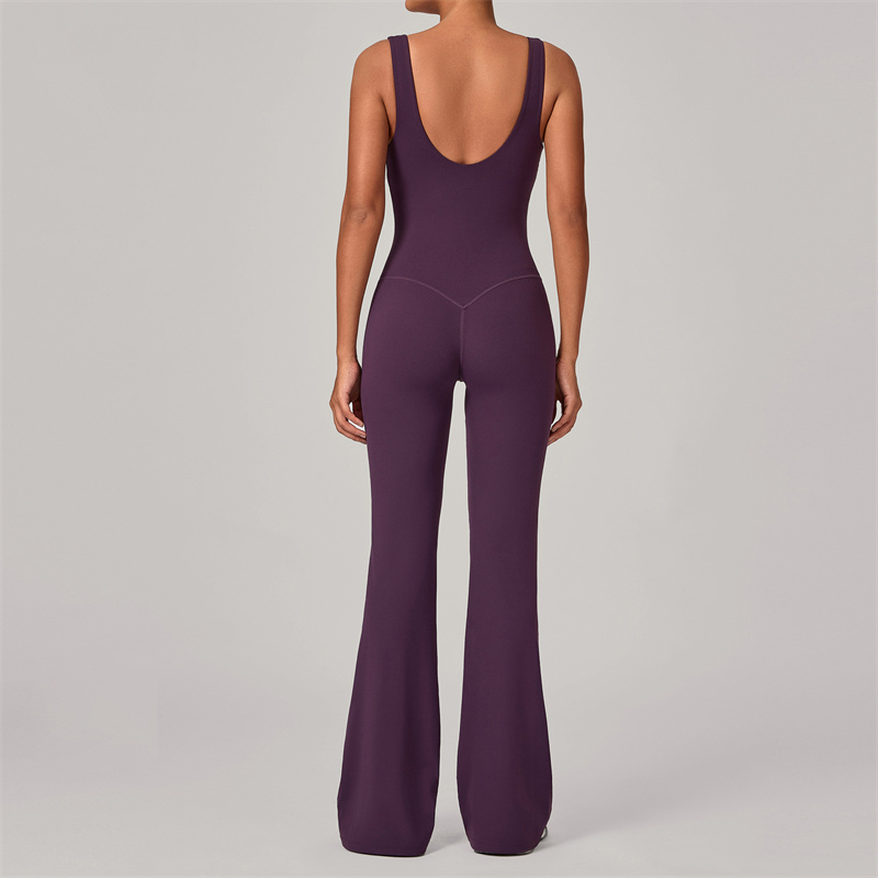 TRY TO BN Sports Flare Jumpsui - Yoga Fitness Jumpsuit のレビューと価格