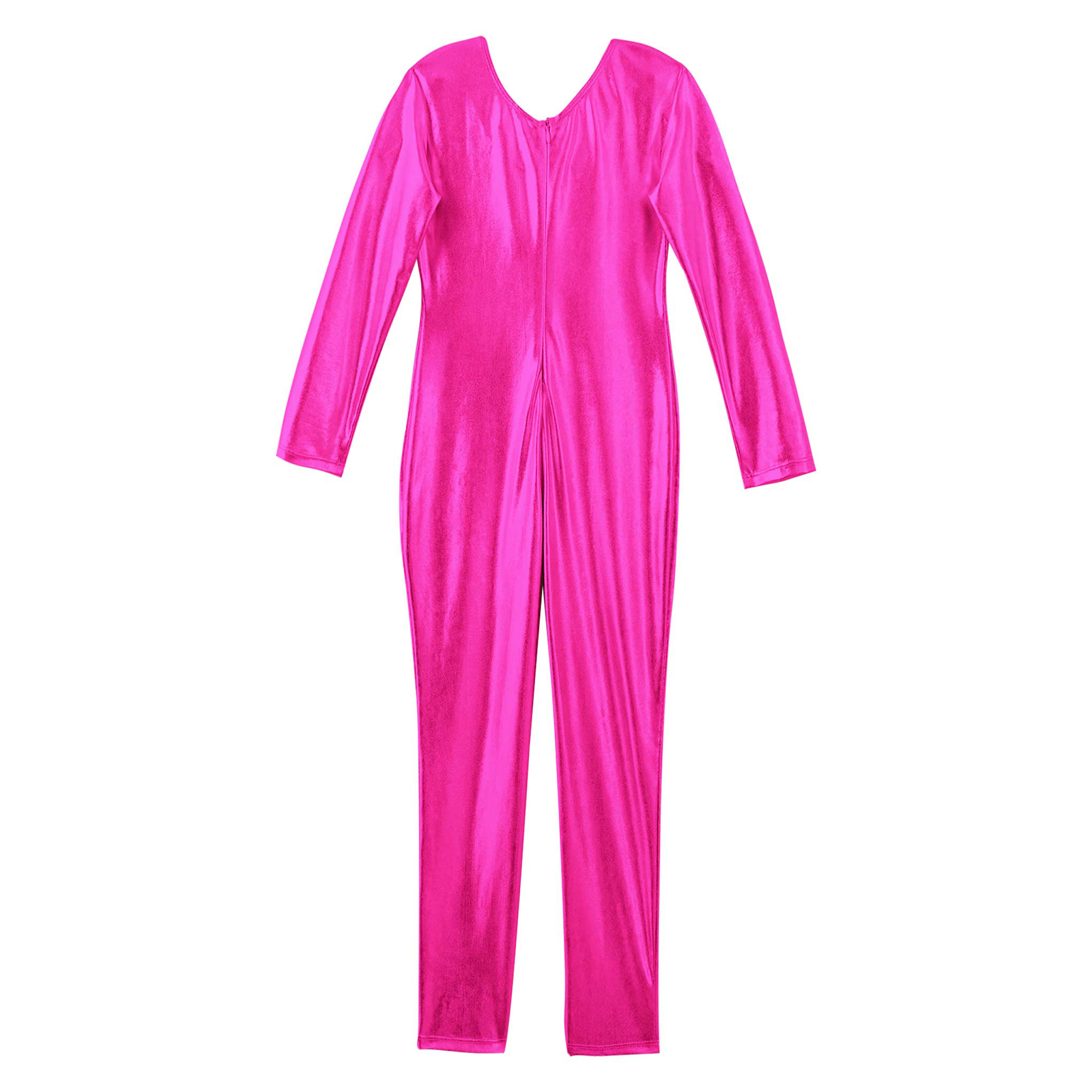 Girls Long Sleeve Zipper Bronz - Yoga Fitness Jumpsuit のレビューと価格