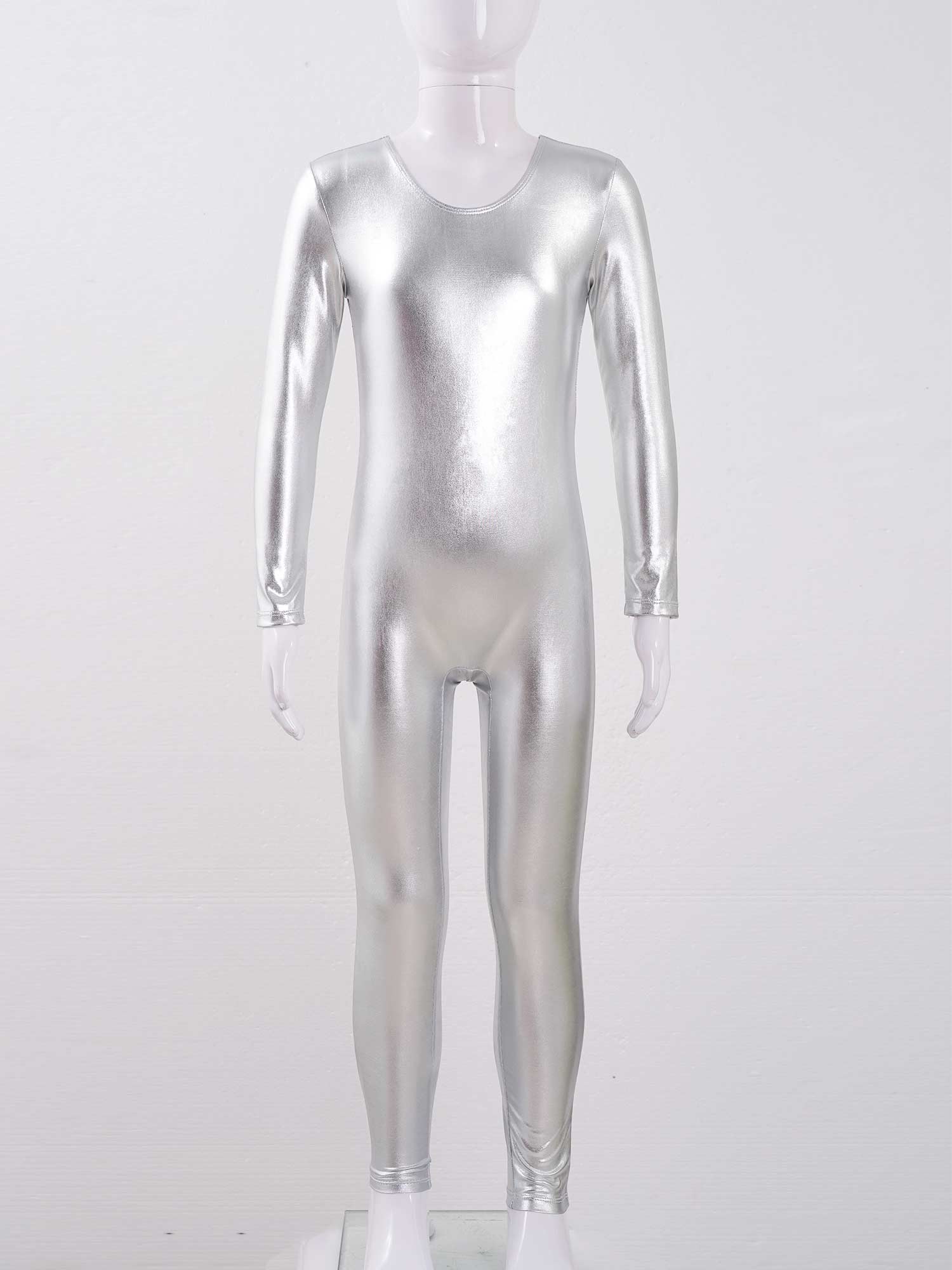 Girls Long Sleeve Zipper Bronz - Yoga Fitness Jumpsuit のレビューと価格