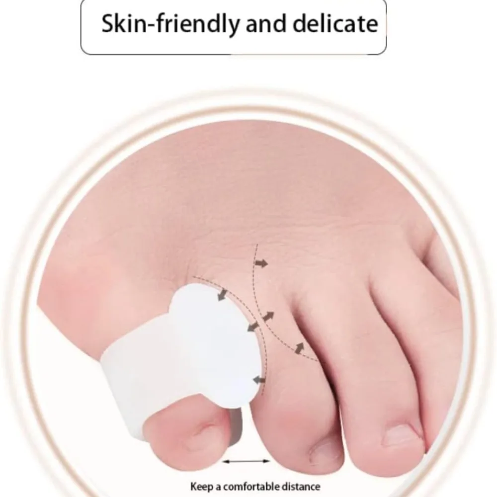 2pcs Silicone Toe Separator Fi - Yoga Toe Separator のレビューと価格