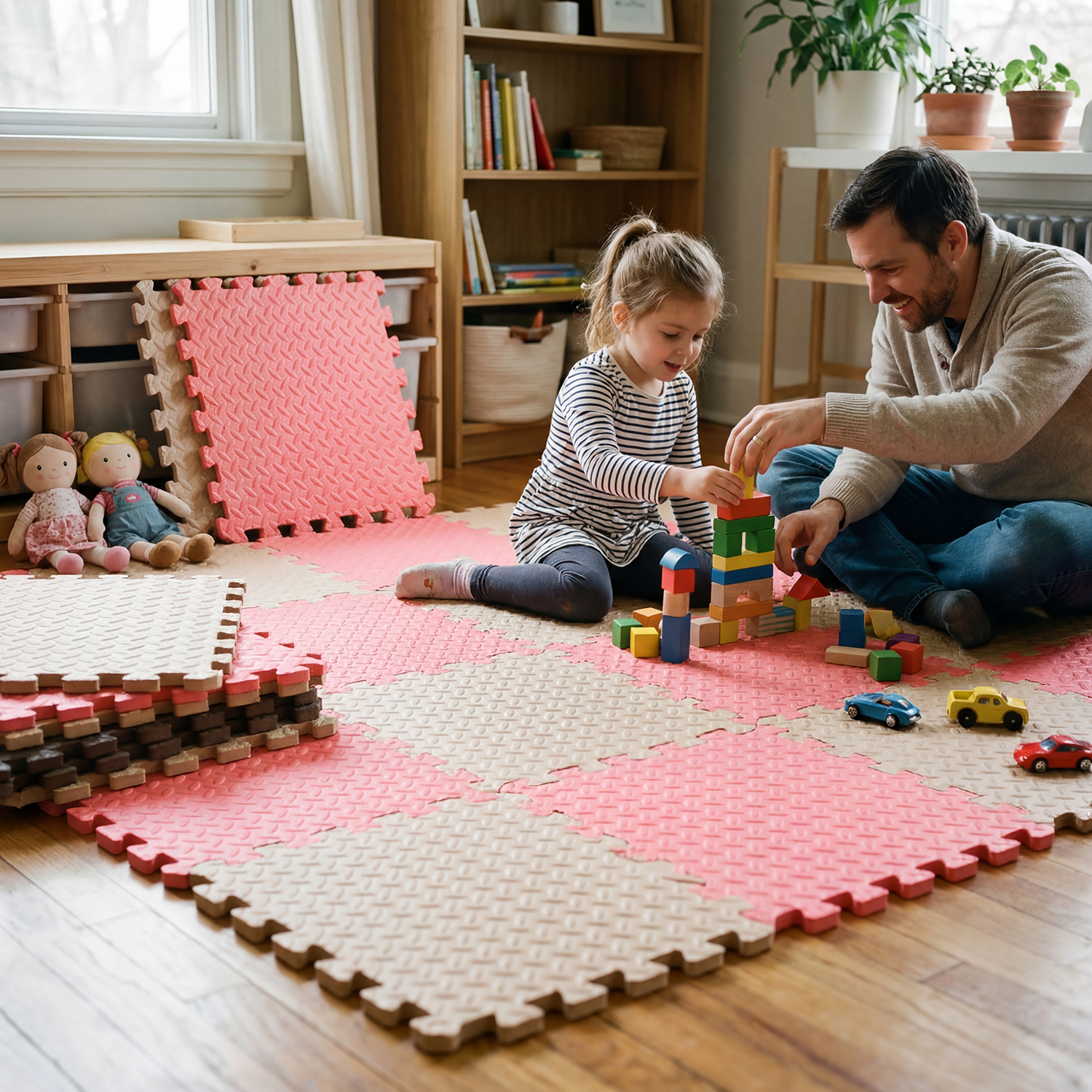 Large 60x60cm EVA Foam Mat 16P - Yoga Fitness Hotel のレビューと価格
