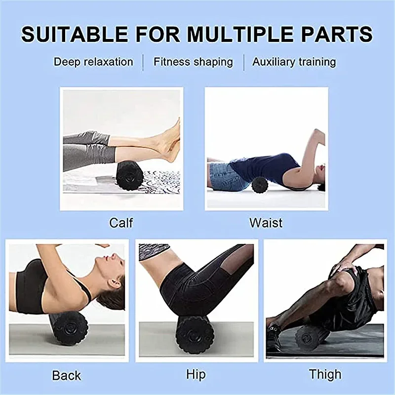 4-Speed Vibrating Electric Yog - Yoga Fitness Massage のレビューと価格
