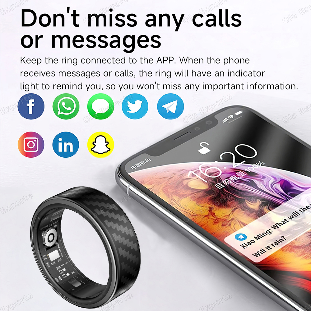 Newest Smart Ring Call Message - Gymnastics Rings のレビューと価格