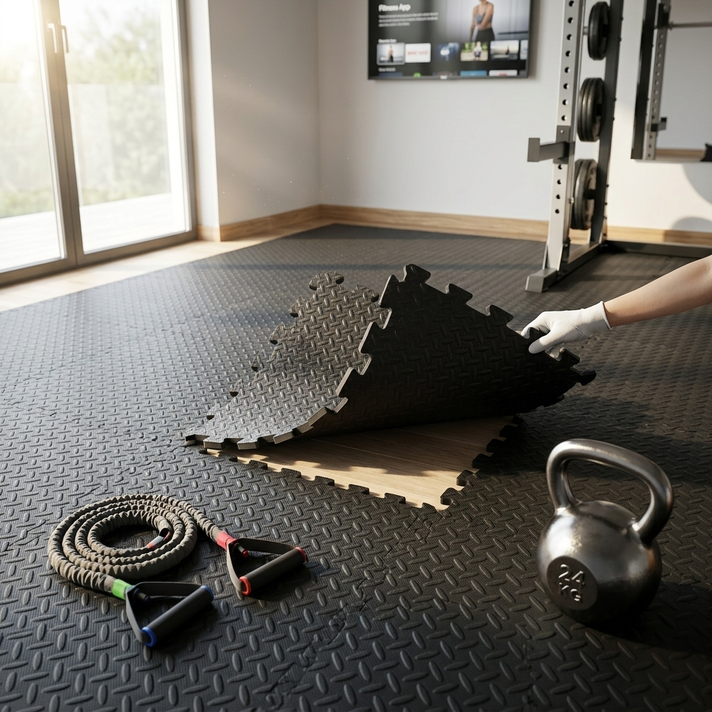 Premium Non-Slip 24/36Pcs EVA  - Yoga Fitness Hotel のレビューと価格