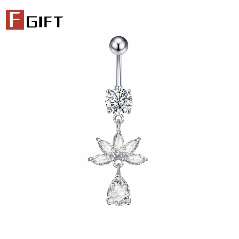 Zircon Yoga Lotus Flower Dangl - Yoga Fitness Bar のレビューと価格