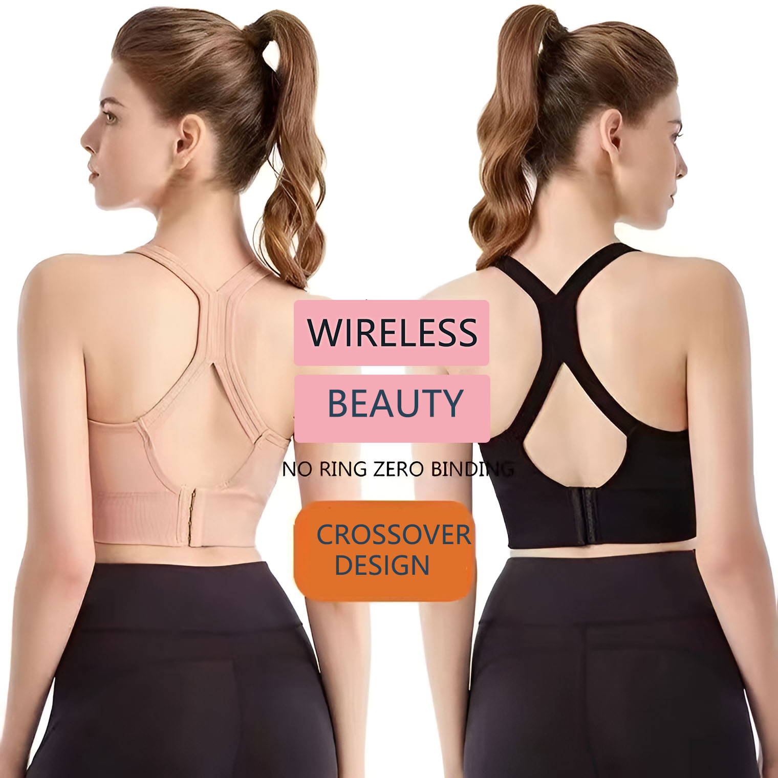 Women's Cross Back Sports Bra  - Gymnastics Rings のレビューと価格