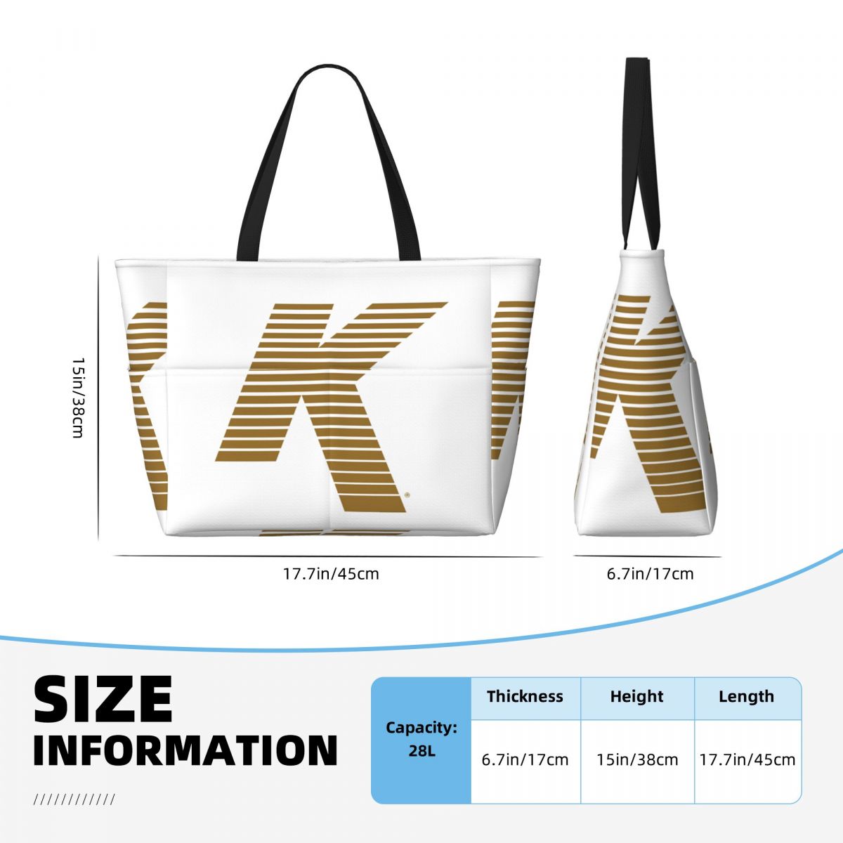 Zildjian K Logo Beach Tote Bag - Yoga Fitness Logo のレビューと価格