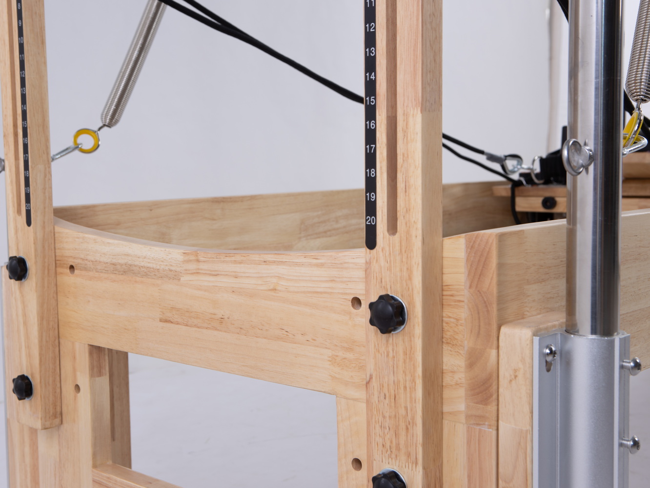 Optimal Oak  Reformer Three in - Yoga Fitness Health のレビューと価格