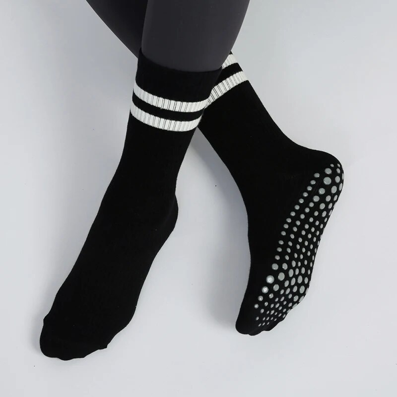Mid-tube Women Pilates Socks B - Yoga Fitness Youtube のレビューと価格