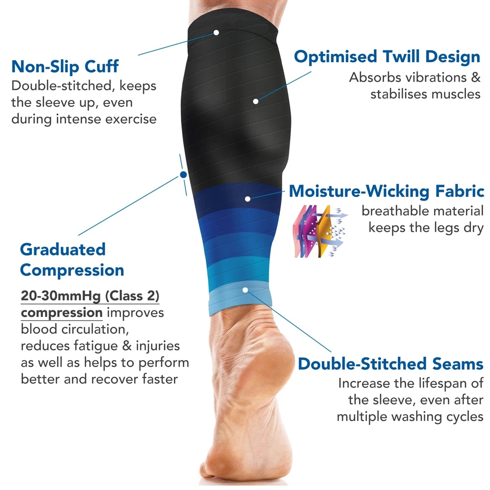 1Pair Calf Compression Sleeve  - Knee Sleeve Compression のレビューと価格