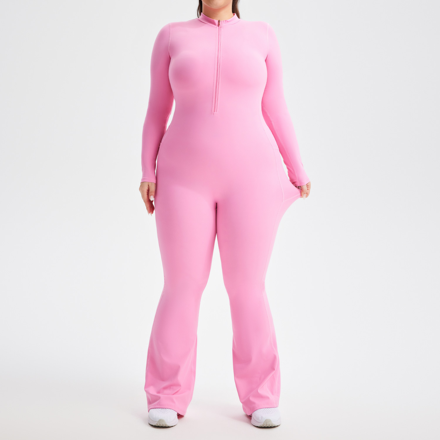 Plus Size Jumpsuit Yoga Sport  - Yoga Fitness Jumpsuit のレビューと価格