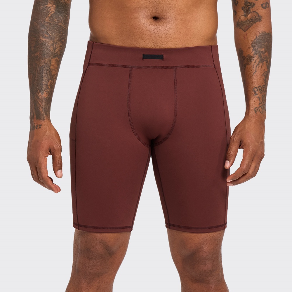 New Men's Running Shorts Summe - Yoga Fitness Logo のレビューと価格