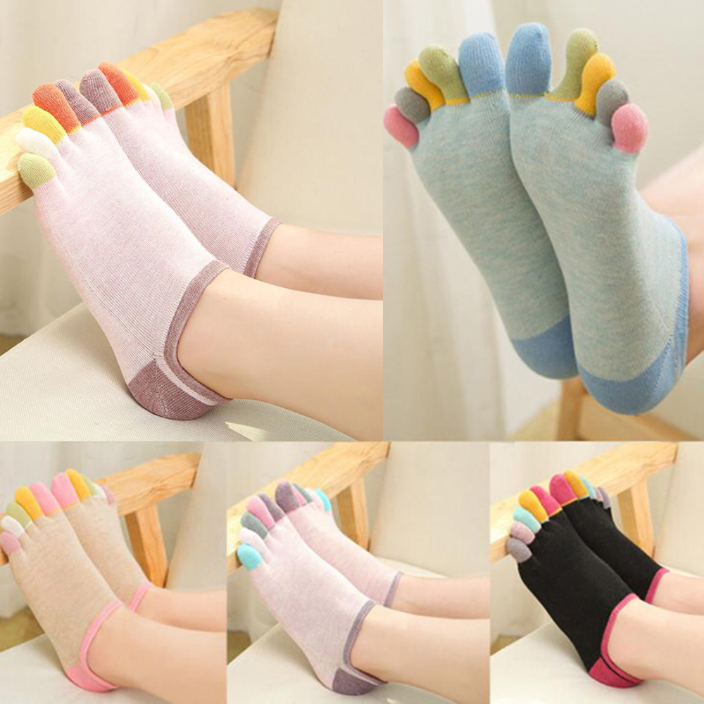 1/5Pairs Women Sports Toe Sock - Yoga Toe Separator のレビューと価格