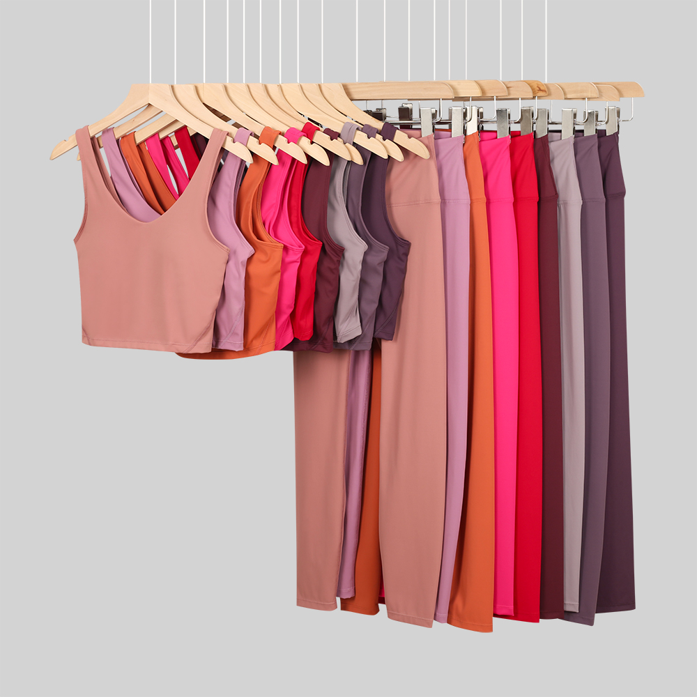 Designer Women Yoga Set U-shap - Yoga Fitness Outfit のレビューと価格