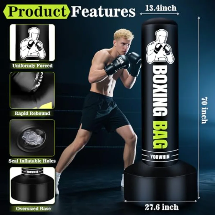Freestanding Punching Bag for  - Jump Rope のレビューと価格
