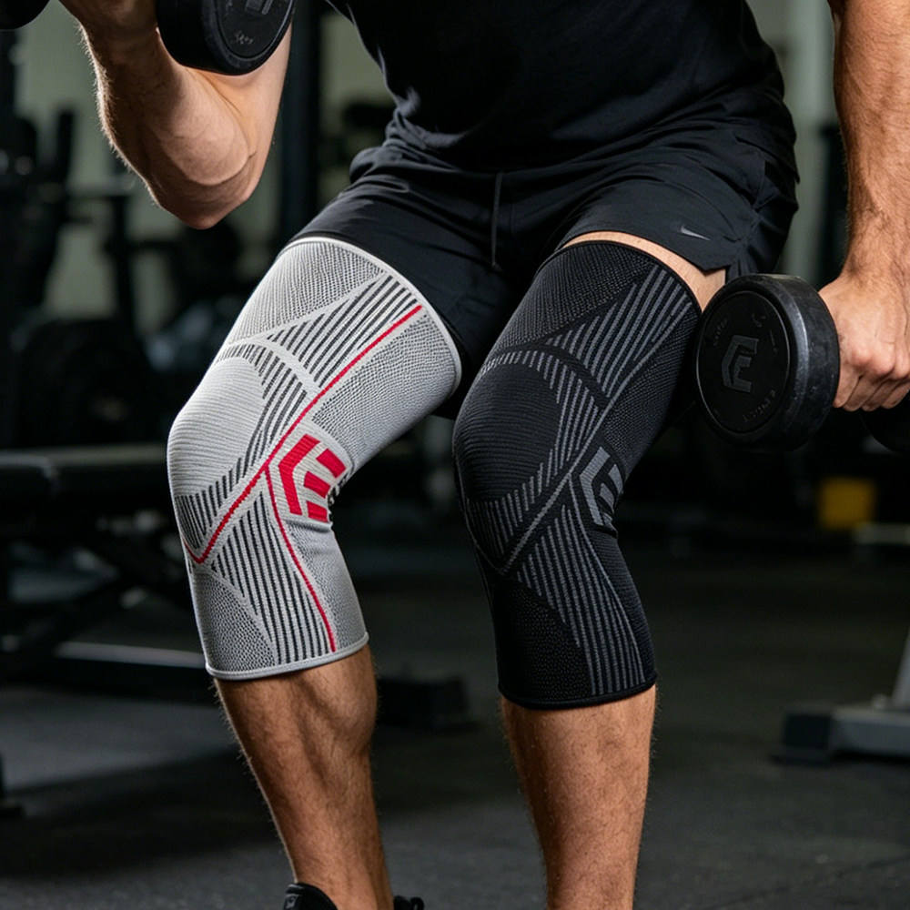Anti Slip Silicone Knee Brace, - Knee Sleeve Compression のレビューと価格